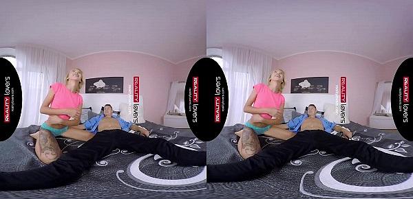 RealityLovers - Petite Stepsis tries anal VR